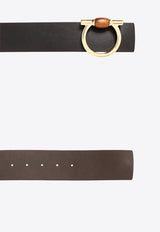 Reversible Logo Leather Belt