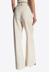 Sauge Straight-Leg Linen Pants