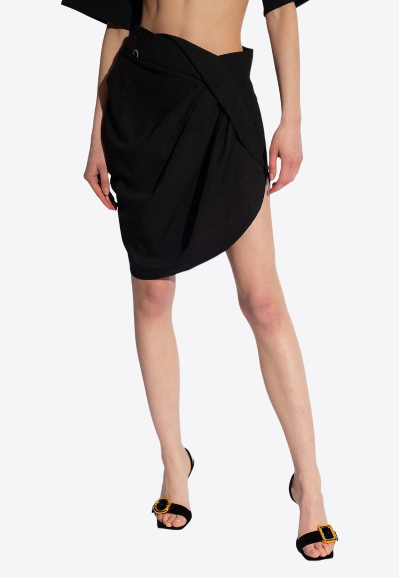 Saudade Asymmetrical Mini Skirt