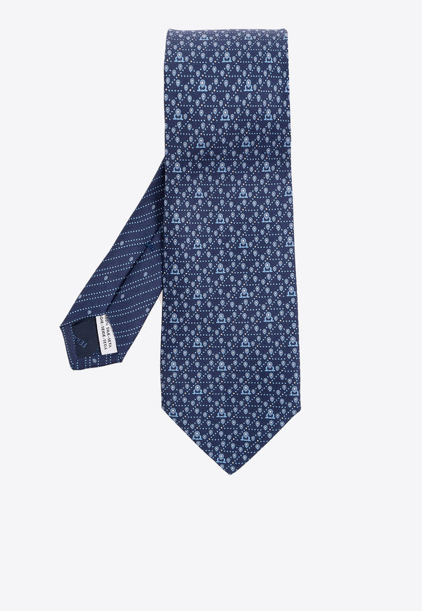 Printed Silk Tie