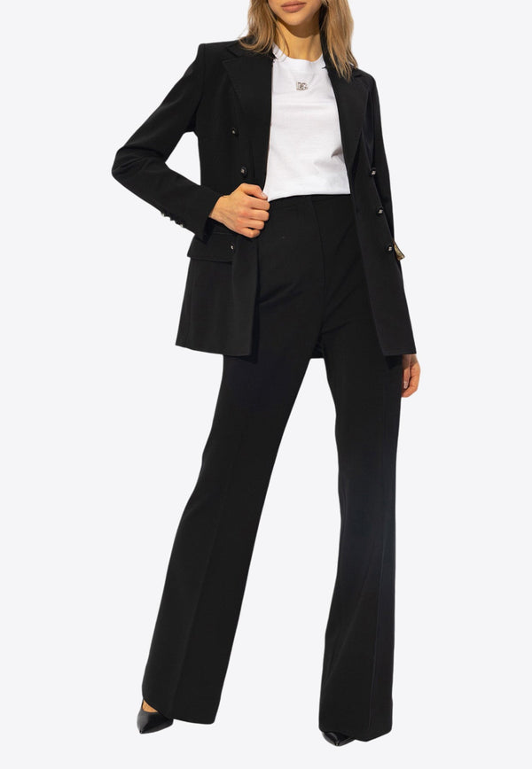 High-Waist Tailored Pants