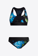 Bluebell Print Bikini Swimsuit