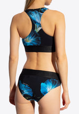 Bluebell Print Bikini Swimsuit