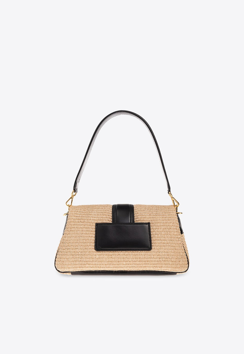 Le Bambimou Woven Shoulder Bag