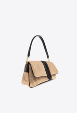 Le Bambimou Woven Shoulder Bag