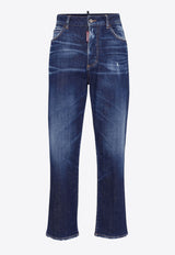 Boston Basic Wash Straight-Leg Jeans