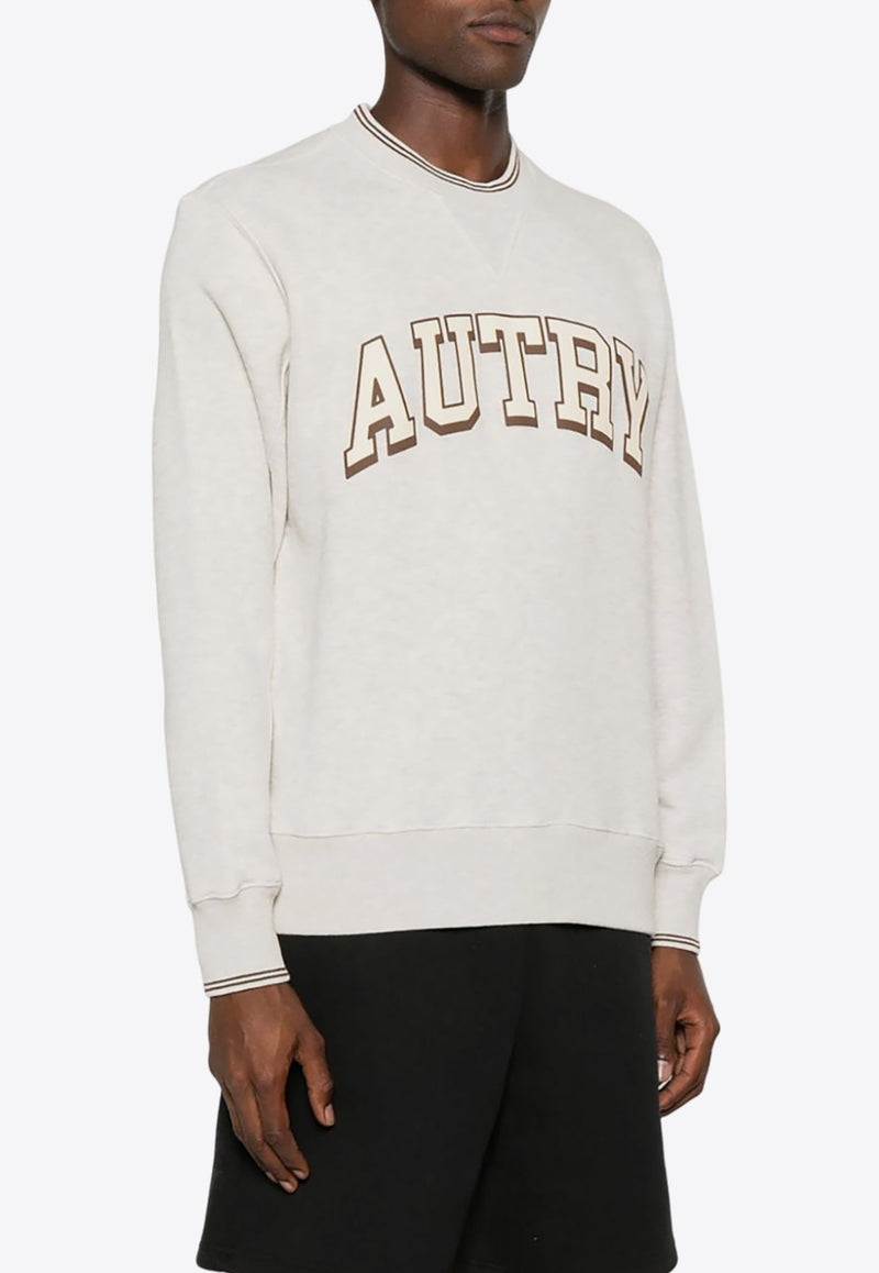 Logo Print Crewneck Sweatshirt