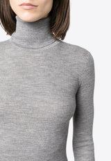 Leila Turtleneck Wool Sweater