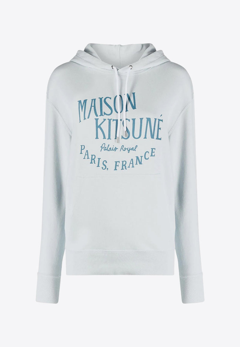 Logo Print Drawstring Hoodie