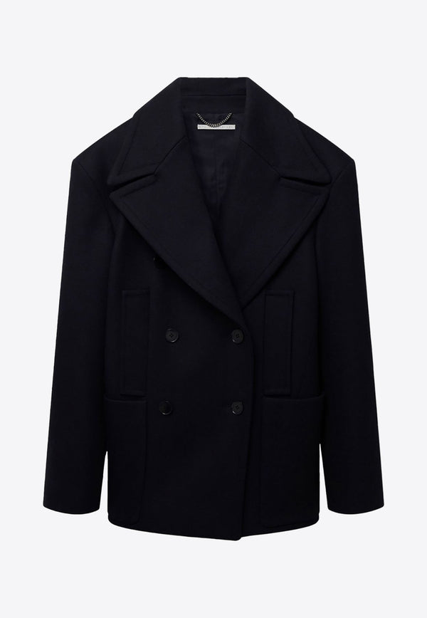 Double-Breasted Wool Coat