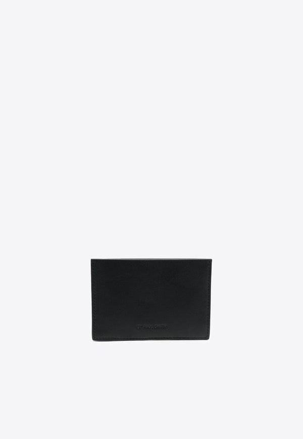 Debossed Logo Leather Cardholder