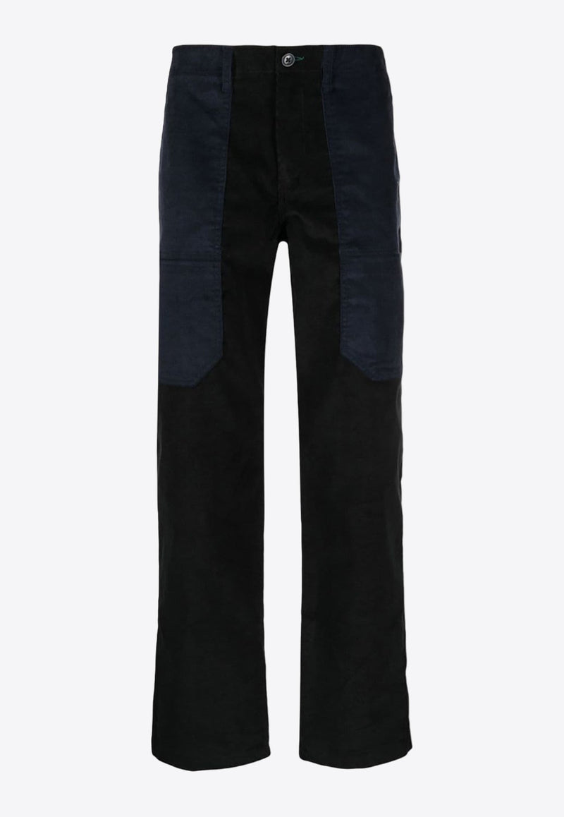 Straight-Leg Corduroy Pants