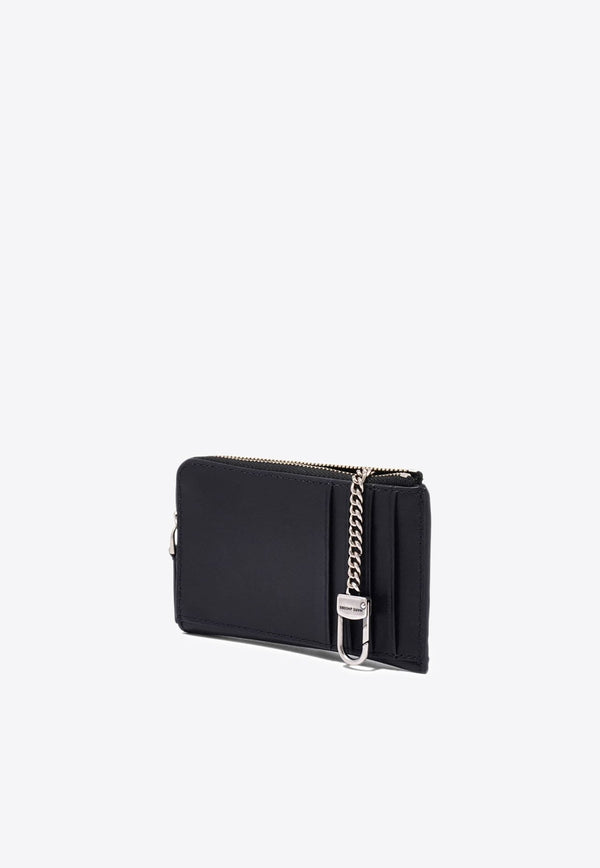 The Mini Stripe Zipped Wallet - Multicolor