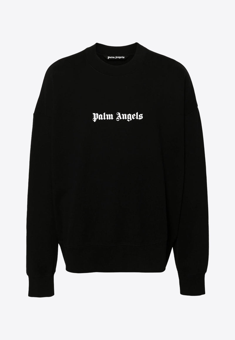 Logo Print Crewneck Sweatshirt