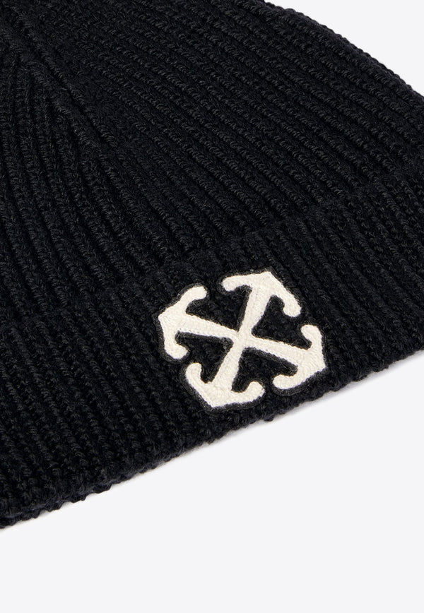 Arrow Embroidered Beanie