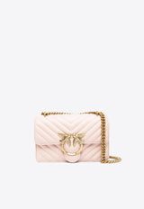 Mini Love One Chevron Shoulder Bag