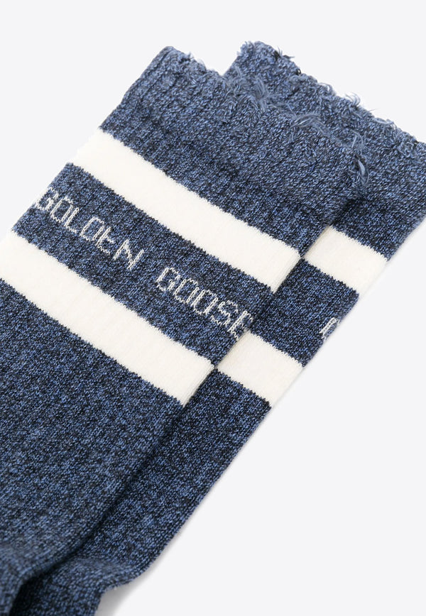 Jacquard Logo Ankle Socks