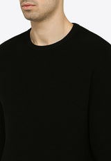 Logo-Patch Knitted Sweater