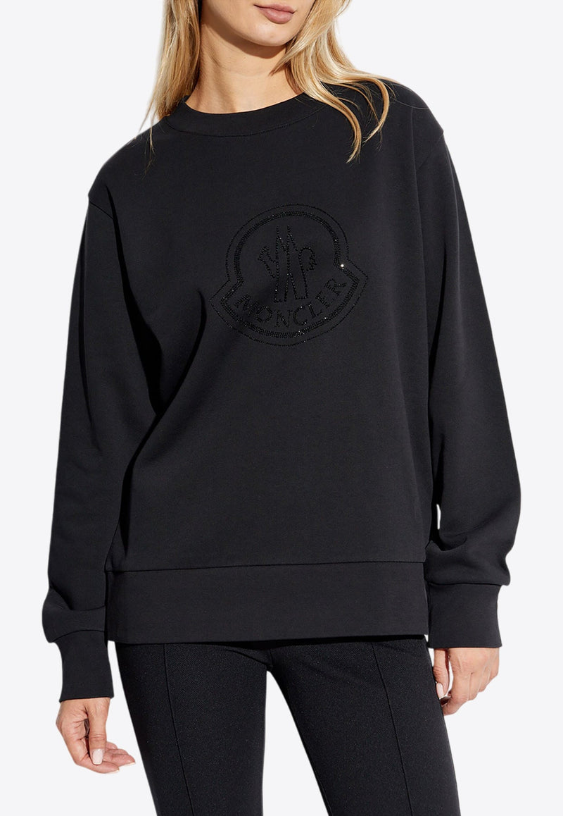 Crystal Logo Crewneck Sweatshirt