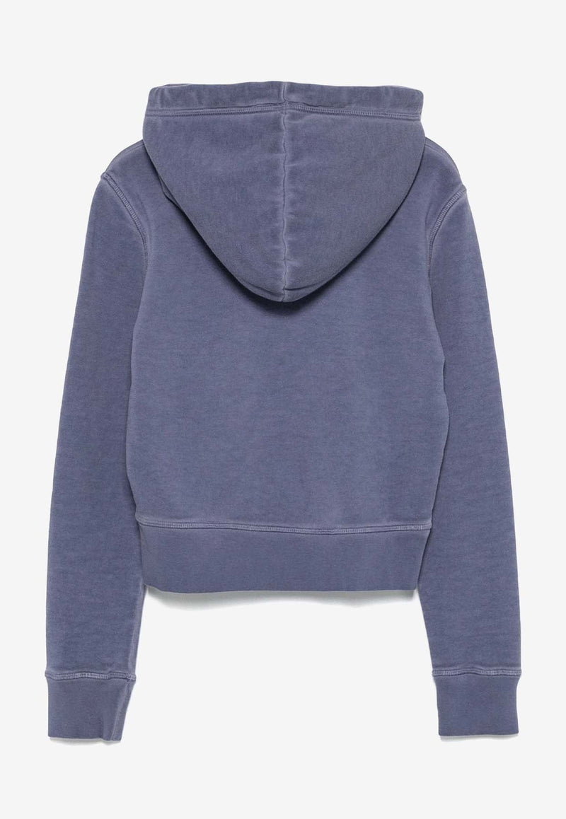 Logo Print Hooded Sweatshirt