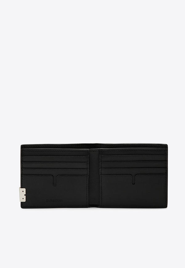 B Cut Bi-Fold Wallet in Leather
