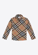 Babies Long-Sleeved Checked Shirt