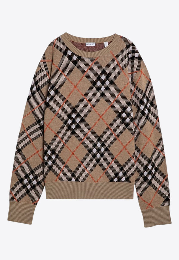 Nova Signature Check Sweater