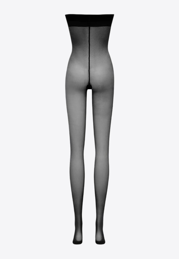 Rhinestone Cassandre Jumpsuit Tights