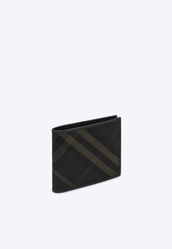 Bi-Fold Check Pattern Wallet