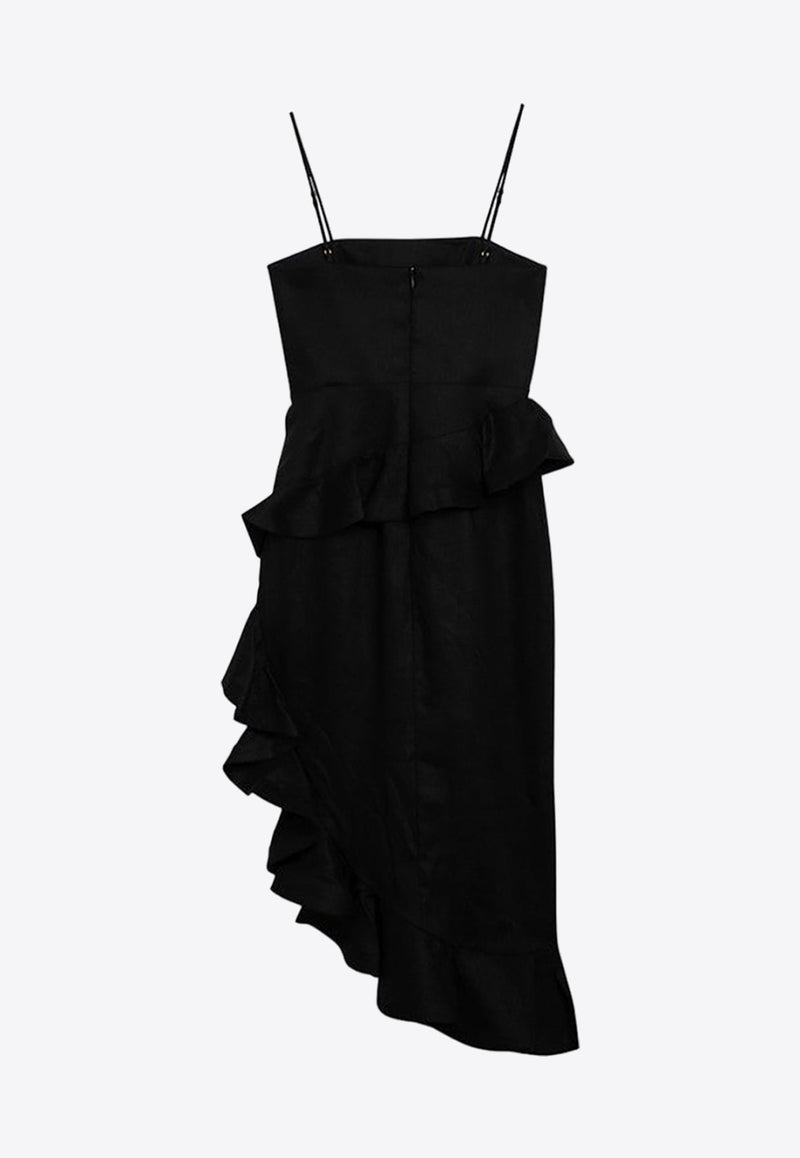 Harmony Ruffled Midi Tango Dress