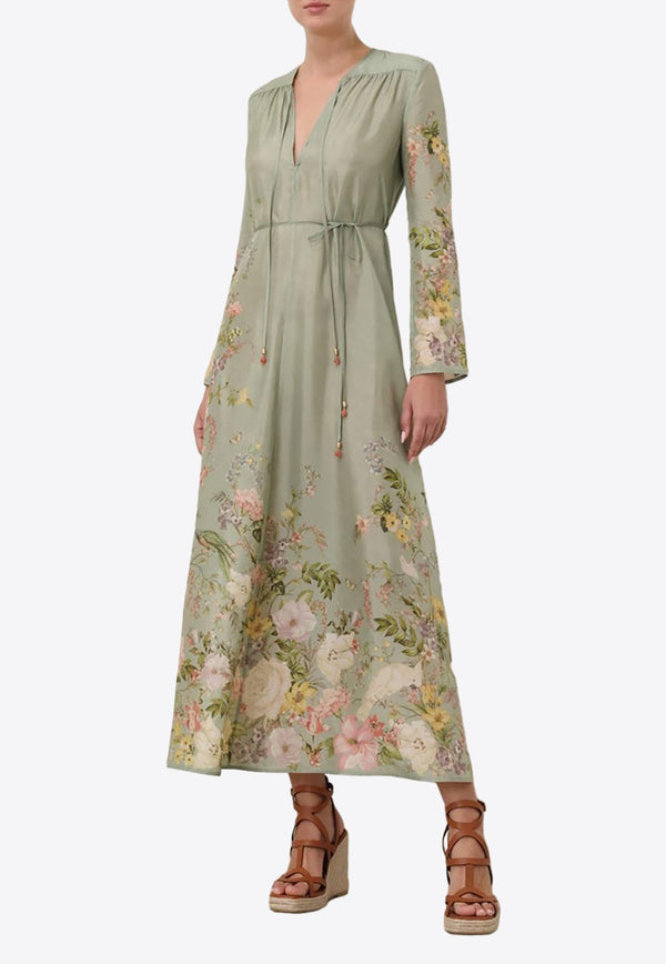 Waverly Billow Floral Maxi Dress