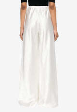 Harmony Wide-Leg Satin Pants