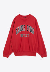 Logo-Printed Pullover Sweatshirt