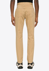 Straight-Leg Chino Pants