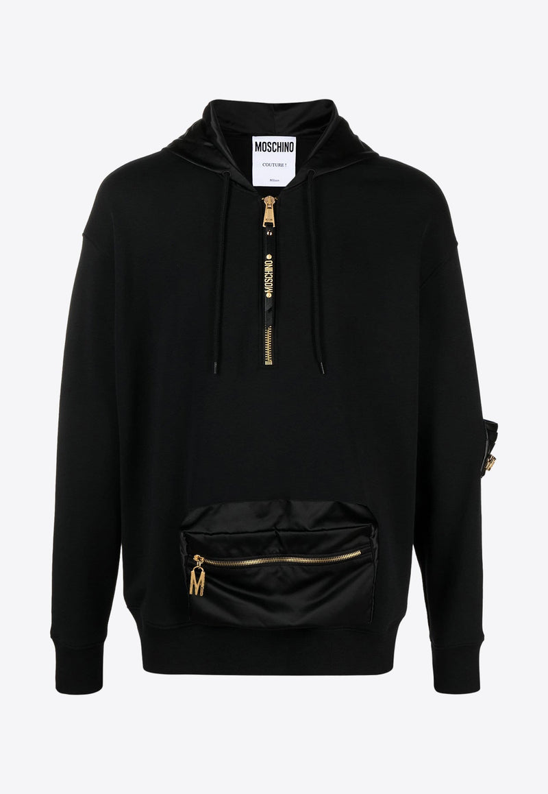 Half-Zip Hooded Sweatshirt