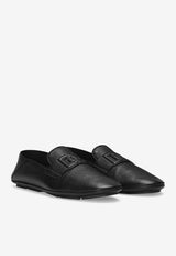 DG Logo Deerskin Loafers