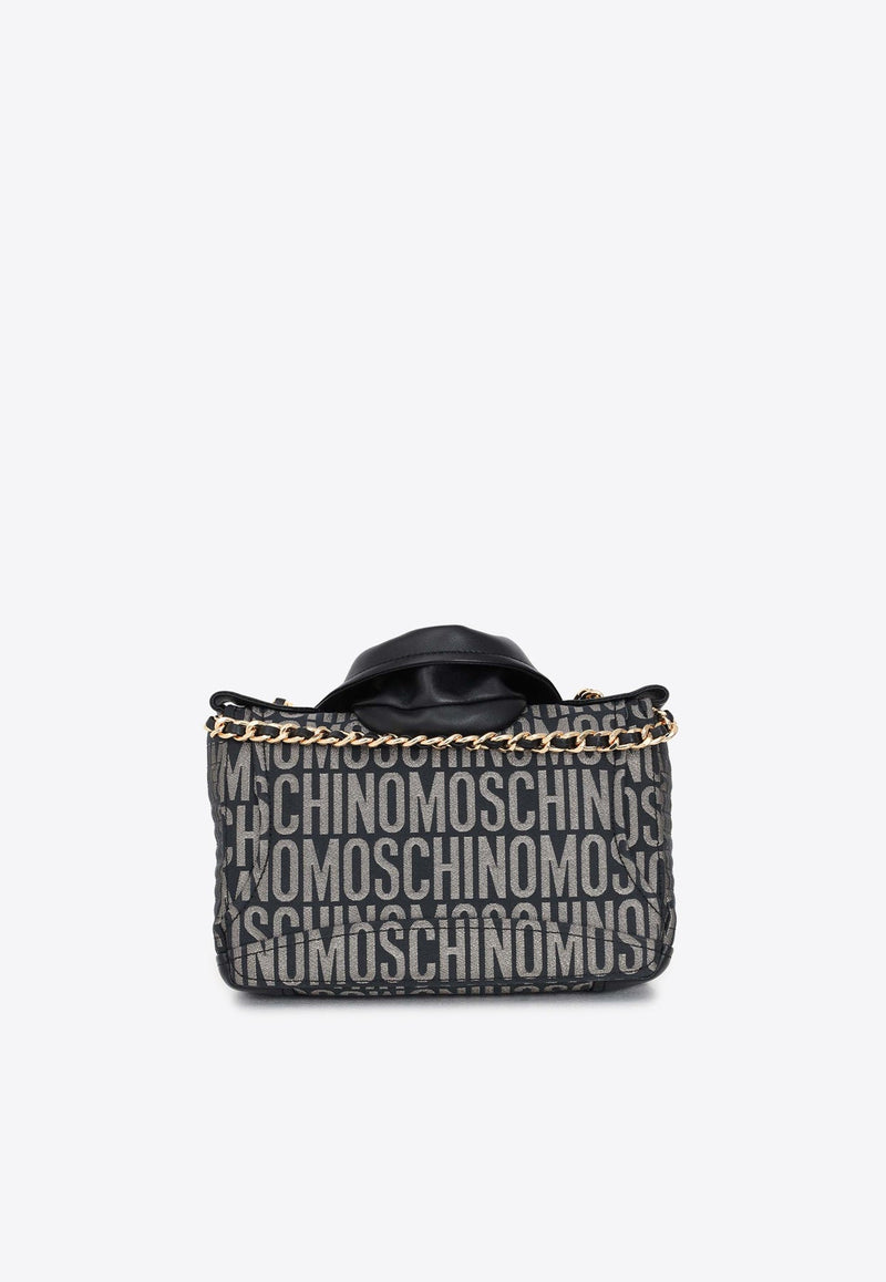 Logo Biker Shoulder Bag