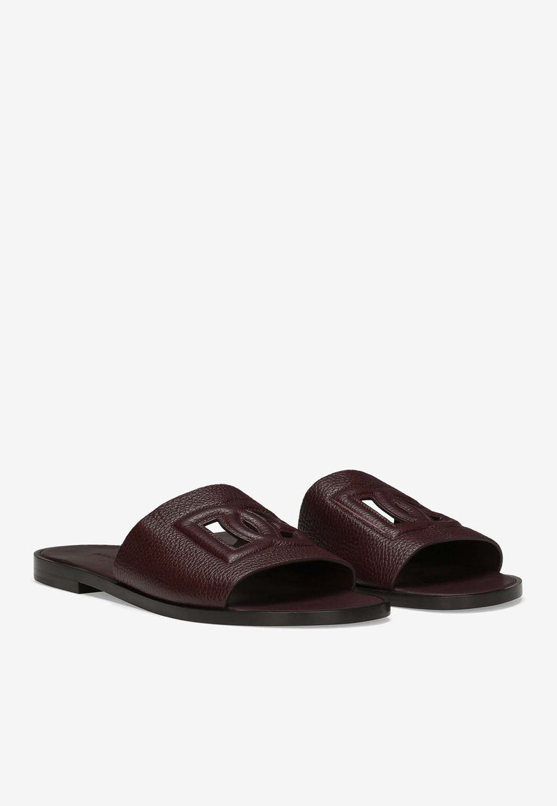 DG Logo Deerskin Slides