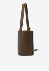 Medium Pebble Leather Bucket Bag