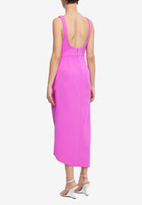 Hewton Draped Midi Dress