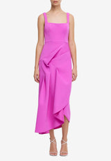 Hewton Draped Midi Dress