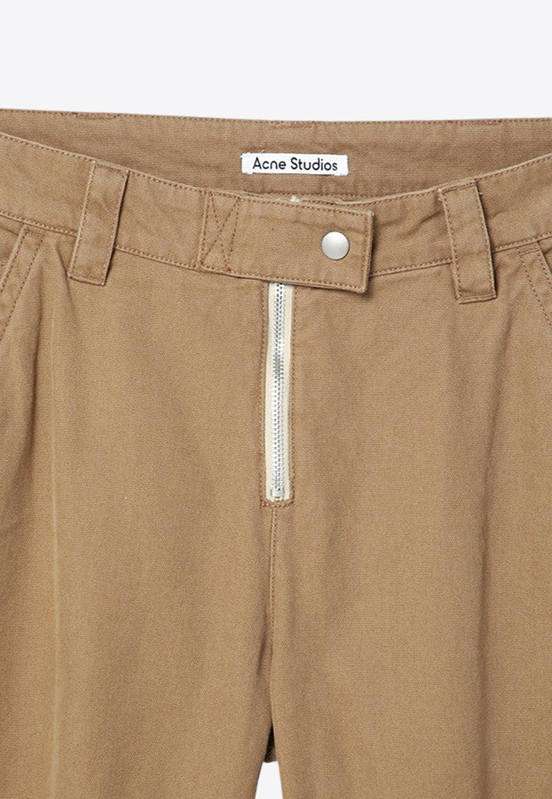 Mid-Rise Cargo Pants