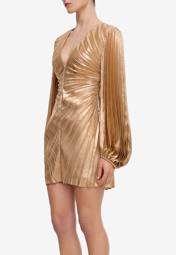 Rothbury Pleated Mini Dress