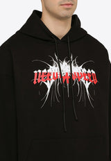 Speed Demon Print Hooded Sweatshirt