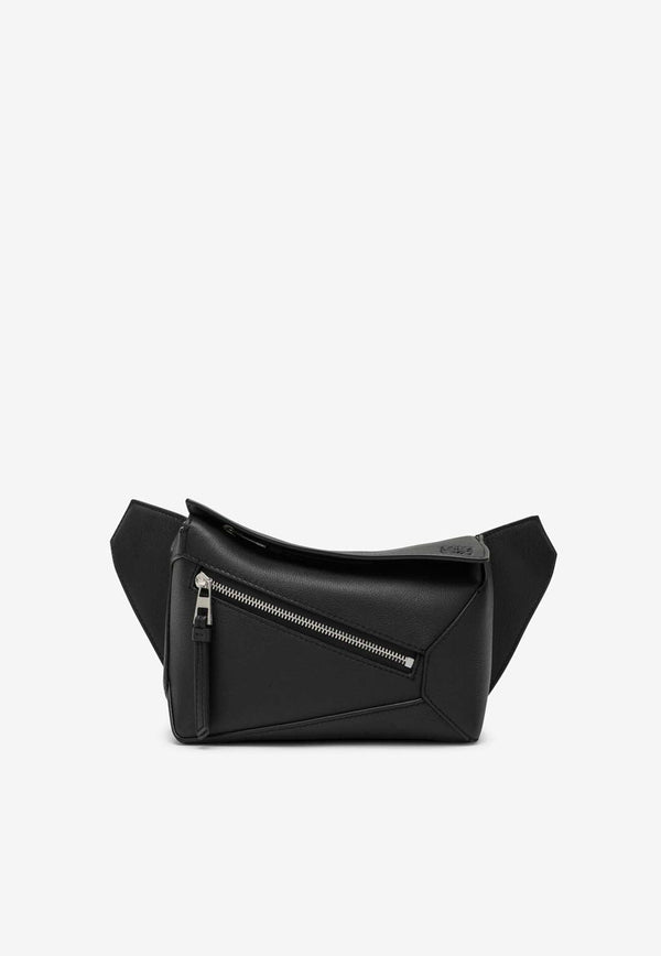 Puzzle Leather Belt Bag