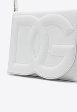 DG Logo Calf Leather Crossbody Bag