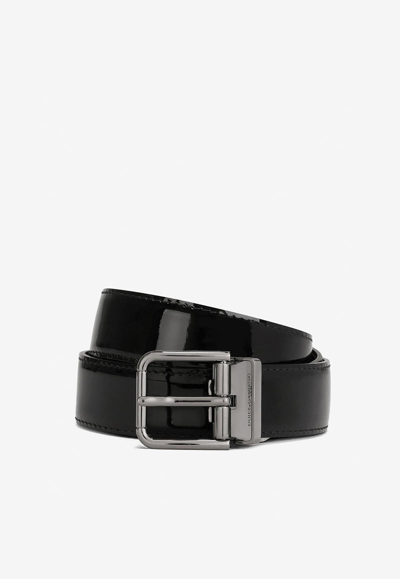 Patent Leather Belt