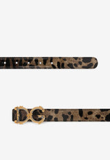 DG Girls Leopard Print Belt