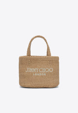 Mini East-West Logo Beach Tote Bag