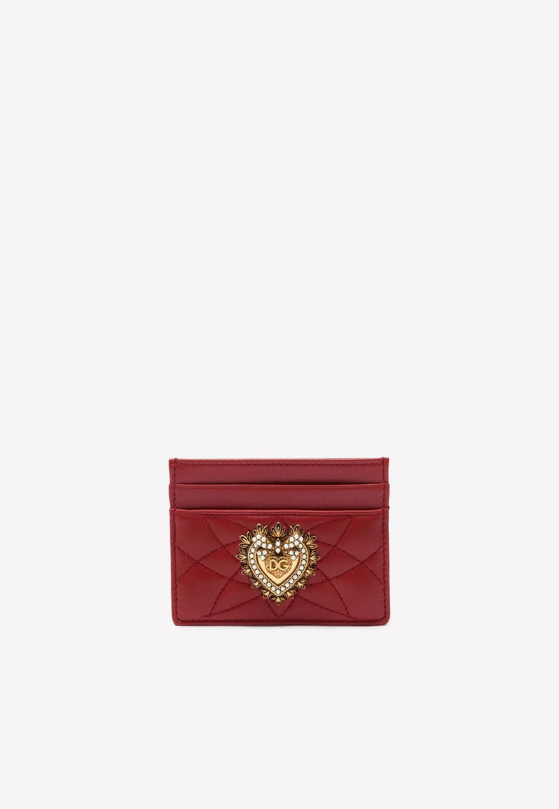 Devotion Cardholder in Quilted Nappa Leather